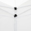 Tent roof: view from inside with frame and tent walls