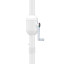 Small parasol with crank for easy opening and closing