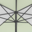 Small parasol with crank, view of the parasol canopy from below