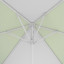 Small parasol with crank, view of the canopy from below