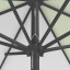Sonnenschirm / Kleinschirm mit Kurbel, Detail Seilzug - 300er