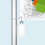 T-Pole® 200, Befestigung vom Kletterstoppgewicht