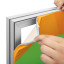 Display Wall Q-Frame®, change of motif
