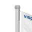 Double-layer flag, detail top