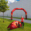 Inflatable Arch & Halfmoon Banner