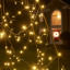 weihnachtliche Atmosphäre - LEDs bei Nacht