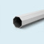 high-quality, extremely sturdy octagonal aluminium profile (ø 52 mm/1.5 mm)