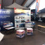 Flatcube as individual exhibition equipment & seating