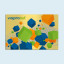 Poster on aluminum composite panel, gold, landscape 3: 2