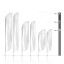 Bowflag® Select Tube convex lower edge, system heights