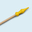 Wooden dowel, length 100 cm
