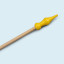 Wooden dowel, length 80 cm