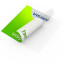 White print behind colours: motif opaque, unprinted surfaces transparent