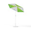 Small parasols with crank, ø 210 cm, canopy can be tilted