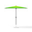 Small parasols with crank, rectangular, without valance, 250 x 180 cm