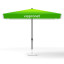 Small parasols with crank, square, 300 x 300 cm