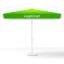 Small parasols with crank, square, 300 x 300 cm