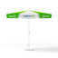 Small parasol with crank ø 300 cm, frame white