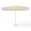 Sonnenschirm beige, quadratisch, 300 x 300 cm mit Kurbel, einfarbig