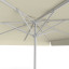 Sonnenschirm beige, 300 x 300 cm, Ansicht von unten