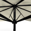 Sonnenschirm beige, 300 x 300 cm, Detail Seilzug