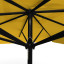 Sonnenschirm orange, 300 x 300 cm, Detail Seilzug