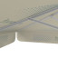 Sonnenschirm mit Logodruck, 250 x 250 cm, robuste Streben