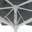 Sonnenschirm anthrazit, ø 250 cm, Detail Seilzug