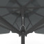 Sonnenschirm anthrazit, ø 300 cm, Detail Seilzug