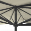 Sonnenschirm beige, 250 x 250 cm, Detail Seilzug