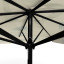 Sonnenschirm mit Logodruck, 300 x 300 cm, Detail Seilzug