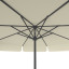 Sonnenschirm beige, ø 250 cm, Ansicht von unten