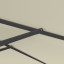Sonnenschirm beige, ø 250 cm, robuste Streben