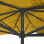Sonnenschirm mit Logodruck, 250 x 250 cm, Detail Seilzug