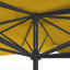 Sonnenschirm orange, 250 x 250 cm, Detail Seilzug
