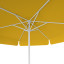 Sonnenschirm orange, ø 250 cm, Ansicht von unten