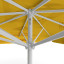 Sonnenschirm mit Logodruck, 300 x 300 cm, Detail Seilzug