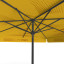 Sonnenschirm mit Logodruck, 300 x 300 cm, Ansicht von unten