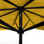 Sonnenschirm mit Logodruck, 300 x 300 cm, Detail Seilzug