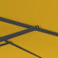 Sonnenschirm orange, ø 300 cm, robuste Streben