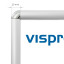 Snap frame profile size DIN A1, round corners in chrome look