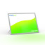 LED poster frame can be used on tables and counters with feet