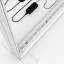 Exhibition counter Lightbox Flex Basic, detail: LED strips