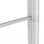 Exhibition wall Lightbox Flex curved, detail: attachment of support rod
