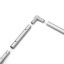 Mobile flagpole Economy, detail of assembly pole / bracket