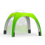 Inflatable Tent Air 3 x 3  with 1 wall with panorama window, printed
