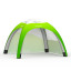 Inflatable Tent Air 4 x 4 m with 1 solid wall + 1 wall with panoramic window