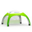 Inflatable Tent Air 5 x 5  with 1 wall with panorama window, printed