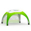 Inflatable Tent Air 6 x 6  with 1 wall with panorama window, printed