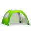 Inflatable Tent Air 4 x 4 m, 1 full wall + 2 walls with panoramic window